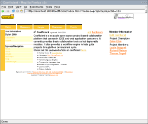 DGroups OneWorld Theme Screenshot